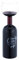 Relaxdays Bouteille avec Verre intégré, 750 ML, Superbe idée Cadeau Original pour Les Amateurs de vin, Transparent