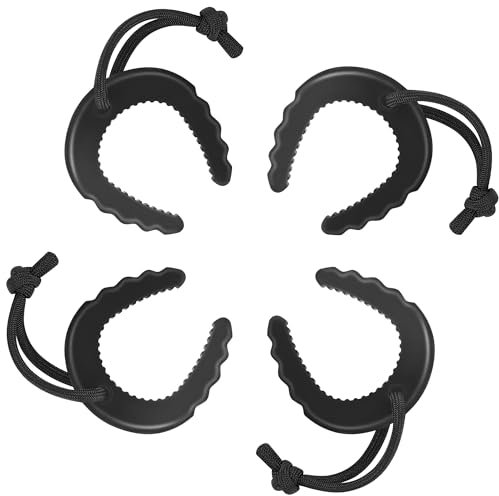 Crosize 8 Pack First Responder Door Stops, Door Jam for Law Enforcement, Police, Emergency Medical Services, Orange Door Stoppers Wedge