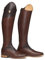 ORANDESIGNE Stivali da Equitazione da Uomo Scarpe da Equitazione Stivali Lunghi Stile Western Stivali Alti al Ginocchio Unisex Stivali da Cavaliere di Grandi Dimensioni all'aperto A Marrone 48 EU