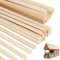 MFCGHXR Paquet de 120 chevilles carrées en bois de balsa de 25 cm et 3 mm, bâtons en bois de couleur naturelle et bandes de bois pour l'artisanat, parfaits pour les projets de bricolage créatifs