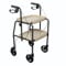 Millercare Mobility Trolley - Sturdy Walking Frame with Tray, Hand Brakes & Wheels - Enhanced Personal Item Carrying Solution - Walking Device for Increased Mobility & Independence | Flat Pack
