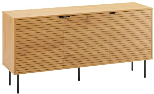 Happy Garden Anrichte aus Holz mit 3 Türen 150cm STINNA