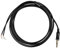 FERCAISH Headphone Audio Cable, Repair 1.5 m 2.5 mm Headset Cable, DIY 4 Pole Jack Audio Cable Headphones, Repair Replacement Cable for Microphone (Black)