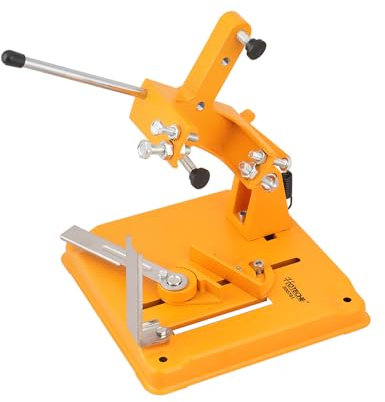 Hoteche Winkelschleifer Halterung 115/125mm - Aluminium Trennständer für Winkel-Schleifer mit robustem Design, geeignet für 115MM-125MM Durchmesser, in farbiger Box verpackt