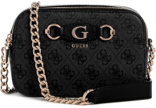 GUESS Izzy Camera Bag Coal Logo