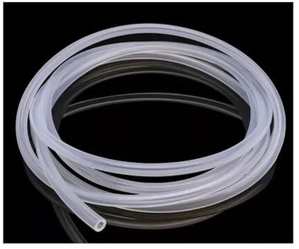 ZHGUIMING Klarer Silikonschlauch, geschmacksneutral, hochtemperaturbeständig, Wasserspender, Schlauchpumpe, flexibler Silikonschlauch for den Haushalt(3M,6x8mm)