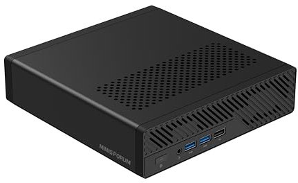 MINISFORUM Mini PC MS-A2 AMD Ryzen 9 9955HX (16 núcleos/32 Hilos, hasta 5,4 GHz), PCIe × 16, HDMI/2 USB-C (8K a 60 Hz), 2 x SFP+ 10 G, 2 x LAN 2,5 G, 3 x SSD M.2 (2280/22110/U.2), Sin RAM/SSD