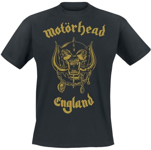 Motörhead Golden England - Everything Louder Than Everything Else Männer T-Shirt schwarz