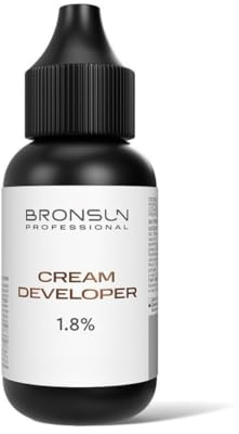 Leche Oxidante 1,8% BRONSUN 30 ml | Para Tinte de Cejas y Pestañas | Fórmula Cremosa | Color Natural y Suave | Hasta 80 Aplicaciones | Larga Duración