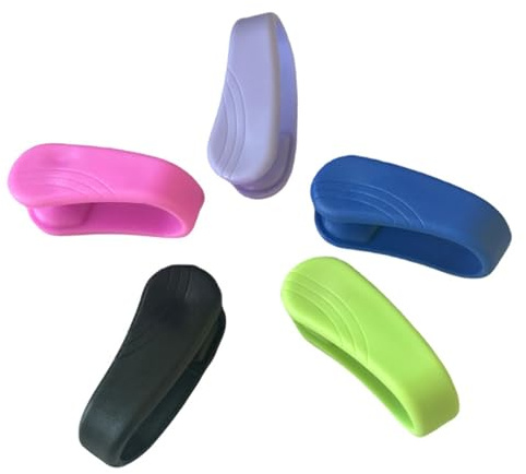 Akupressur Clip,5 PCS Akupressur Set für Handgelenk Finger Ohr Übelkeit Stress Angst & Kopfschmerzen Tragbare Akupressurringe Akkupressurarmbänder gegen Reiseübelkeit Beruhigungshilfe