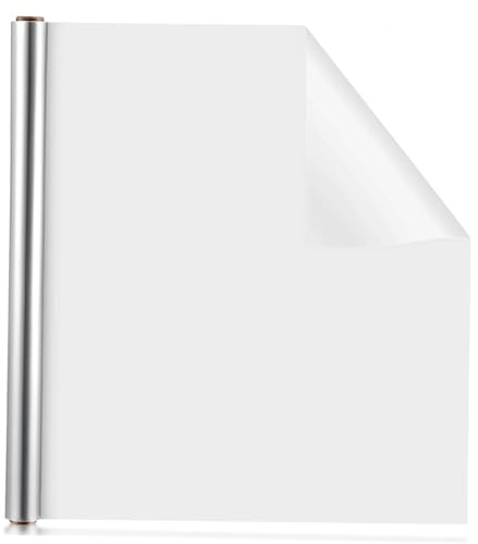 FONDOTIN Pellicola Protettiva per Pareti Trasparente Film Rimovibile Antigraffio per Mobili Adatta Muri Verniciati e Piastrelle Protezione Invisibile per Cucina e Camerette