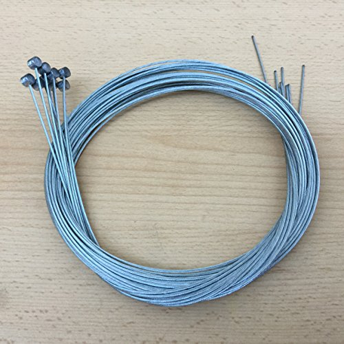Cyclus 10er Pack Bremszüge MTB/ATB, 2200 mm, 1,5 mm, Silber, Stahl, Bowdenzug