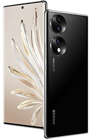 Honor 70 Smartphone 5G, 8GB+256GB, Display OLED curvo 120Hz da 6,67, Tripla Fotocamera Posteriore da 54MP, Android 12, Batteria ad Alta Capacità 4800 mAh, Ricarica Rapida 66W, Nero Mezzanotte