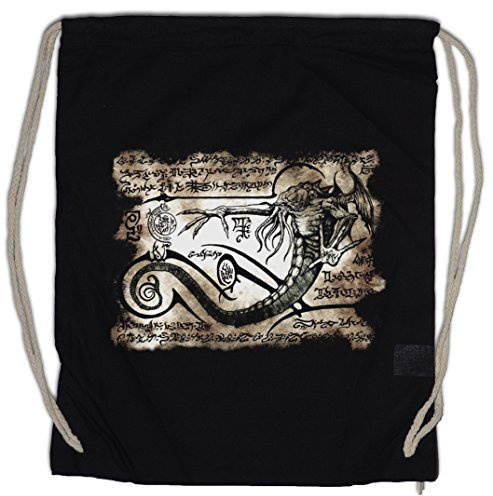 Urban Backwoods Cthulhu Necronomicon Piece Turnbeutel Sporttasche
