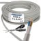 EBROM NYM-J 3x4 mm² - Mantelleitung - Installationskabel - Feuchtraumkabel - grau - Auswahl in 1 Meter Schritten - Meterware auf den Meter genau - Ihre Auswahl: NYM-J 3x4 mm2, Länge: 25 Meter