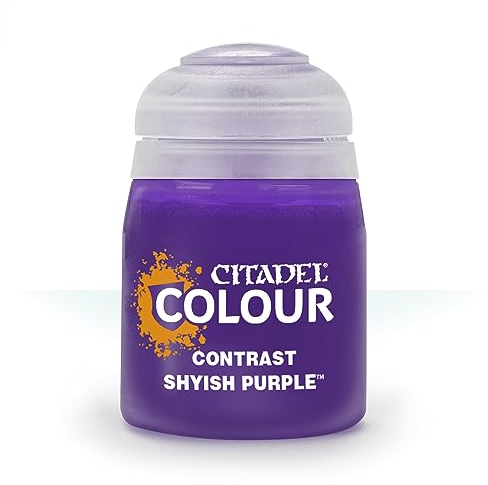 Games Workshop Citadel Shyish Purple Paint - Wh Colour - Contrast Model Paint - 18ml