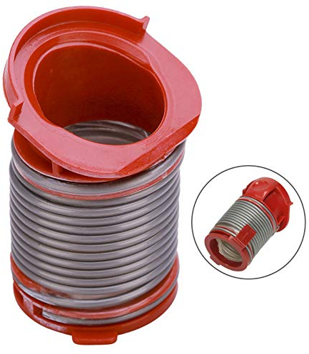 SPARES2GO Short Internal Hose for Dyson DC40 DC40i Animal Multi Floor Vacuum Cleaner (Silver/Red)