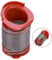 SPARES2GO Short Internal Hose for Dyson DC40 DC40i Animal Multi Floor Vacuum Cleaner (Silver/Red)