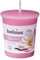 Bolsius True Scents Votivkerze - Duft Magnolia - Farbe Rosa - lange Lebensdauer von 15 Stunden - Dekorative Kerze - natürliche Extrakte - 5,3 x 4,5 cm