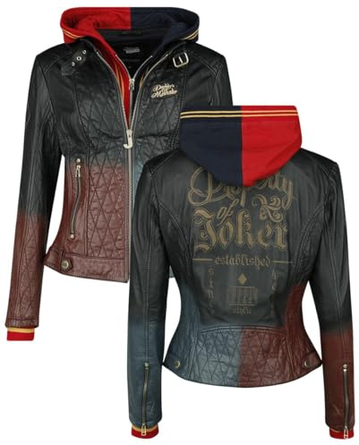Suicide Squad Harley Quinn - Daddy's Lil' Monster Frauen Lederjacke multicolor S