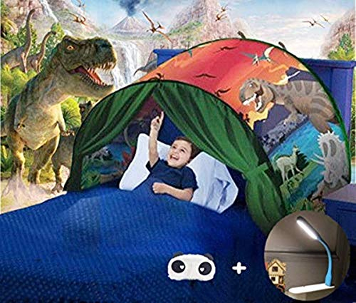 Bettzelt,Bed Tents,Traumzelt,Dream Tent,Children's Tents,Kid's Fantasy,Drinnen Kinder,Einhorn Tents,Jungen und Mädchen Weihnachten Geburtstagsgeschenk (Grün)