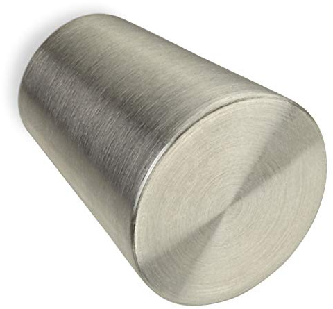 SOTECH 5 Stück Möbelknöpfe EK09 Ø 30 mm Edelstahl gebürstet Möbelknauf
