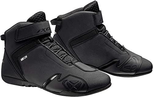 Ixon Gambler Scarpe da moto (Black,39)
