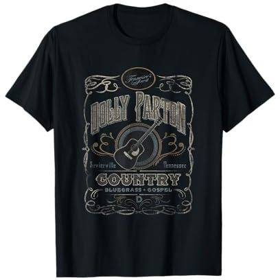Dolly Parton Whiskey Label T-Shirt