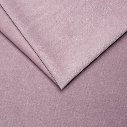 PINaPIN Möbelstoff Velour Polstermaterial Polstermöbel Polyesterstoff Polyester Stoffe meterware zum Freizeit-Sets, Möbelbezüge, Möbelpolsterei, Sessel, Zubehöre 100 x 145 cm (SCHMUTZIGES ROSA)