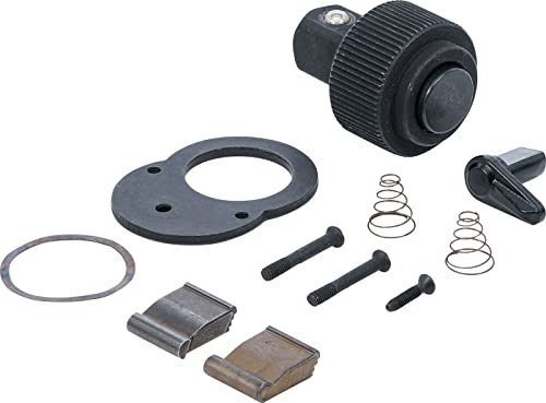 BGS 637-REPAIR | Reparatursatz für Knarrenkopf | Ersatzteil | für Art. 637, 640 | Knarr-Rad, Schalthebel, Schrauben, Sperrstück, Druckfeder, Federscheibe