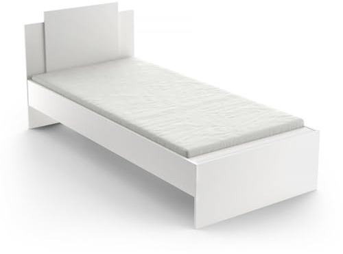 Demeyere Lit 1 Place - 90 x 190/200 cm - Life - Fabriqué en France - Garantie 2 ans