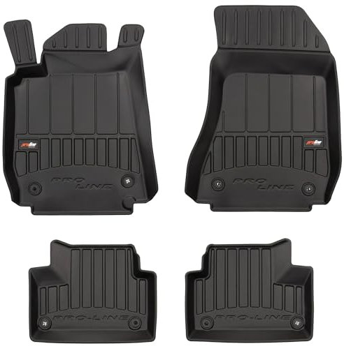 SMK Gummimatten auto fußmatten Satz passend für Alfa Romeo 159 2005-2011 Erleben Sie einen neuen Standard des Reisens mit rutschfesten auto fussmatten - Mehrjahres- auto teppiche für alle Straßenverhä