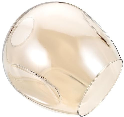 DOITOOL 1pièce Abat-jour Verre Transparent Pour Lampes Élégant Et Chic Accessoire Pour Créer Une Atmosphère Chaleureuse Et Diffuse Votre Salon Ou Chambre