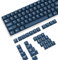 PBT Keycaps 120 Keys Cherry Profile Double-Shot Full Keycap Set ANSI Layout for Mechanical Keyboard, Compatible with MX Switches Gateron/Kailh/Akko Switch (Mountain Blue, Only Keycaps)