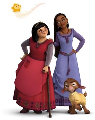 Disney Wish Wandtattoo - It's magic - Größe 50 x 70 cm - Wandsticker, Kinderzimmer, Rosas, Aufkleber