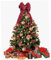 Amosfun Weihnachtsdekoration Dekorative Weihnachtsschleifen Schleife Christbaumspitze Schleife Weihnachtsschmuck DIY Dekor Weihnachtsbaumschmuck Schmücken Dekorative Gegenstände Krawatte