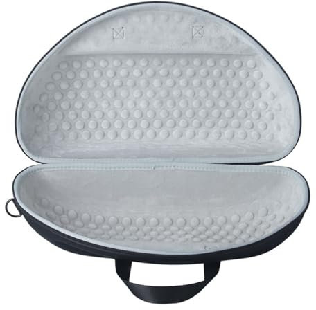 Étui Rigide en EVA pour Harman Kardon GO+PLAY3 Sac de Rangement et de Protection pour Haut-Parleur Sac de Rangement et de Protection pour Accessoires de Voyage (Doublé Gris)