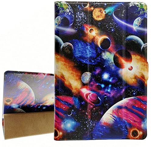 Tablet Funda Compatible para Lville Android 13 10 Pulgadas Funda para Tablet Soporte Cuero Case Cover XQ