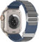 Alpine Loop Nylon Armband - Kompatibel mit Apple Watch Ultra 2/Ultra Armband 49mm 46mm 45mm 44mm Männer Frauen, Verstellbar mit Metall G-Hook Armbänder für iWatch Ultra 2/Ultra Series 10 SE 9/8/7/6/5