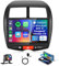 2G+64G Android Autoradio für Mitsubishi ASX 1/Peugeot 4008/Citroen C4 mit Carplay Android Auto, Rimoody 10.1 Zoll 2,5D Touchscreen Autoradio mit GPS Navigation Bluetooth FM RDS WiFi EQ Rückfahrkamera