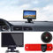 Mit 7 Zoll LCD Monitor, Super HD 1280p Rückfahrkamera Auto Dritte Dach Top Mount Bremse Lampe Licht Rückansicht Backup-Kamera für Ford Transit Hecktur MK7 Tourneo/Furgon MK4 2006-2014 /Hecktür/Van