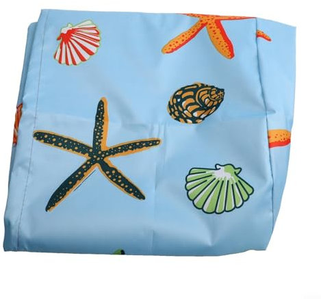 Poolabdeckung rund mit Kordelzug Oxford-Gewebe Poolschutz Solarheizung Wassereinsparung für Hundepools und Kinderpools für oberirdische Pools (82 x 30 cm)