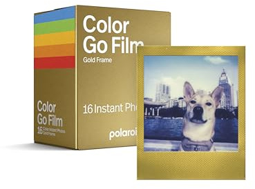 Polaroid - Color film for Go - Gold Frame - Double Pack (16 Photos)