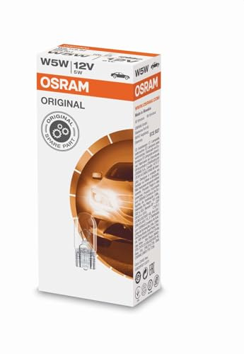 INION 10x OSR. ORIGINAL Auto Lampen W5W 12V 5W 2825SET 2825 Halogen Birnen Faltschachtel (10 Lampen)