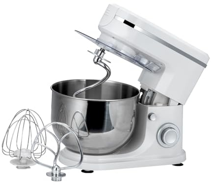 Batteur sur socle, Mélangeur De Pâte Planétaire Automatique 5/6/8L, Support À Pain Électrique, Pour Petite Cuisine Pour la pâtisserie(6L)