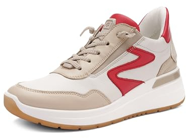 ARA Damen Sneaker Garda Beach,Cream,Strawberry Gr. 41,5