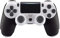 eXtremeRate Pegatina de Agarre para ps4 Mando Aadhesivo de Silicona Antideslizante Piel de Goma para ps4 Control Protector con Textura para ps4-Mejora Agarre y Comodidad(Negro)