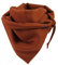 Rotfuchs Loop Schlauchschal Schal Webschal Uni modisch 100% Wolle (Merino) R-636 (155 x 30 cm, braun)