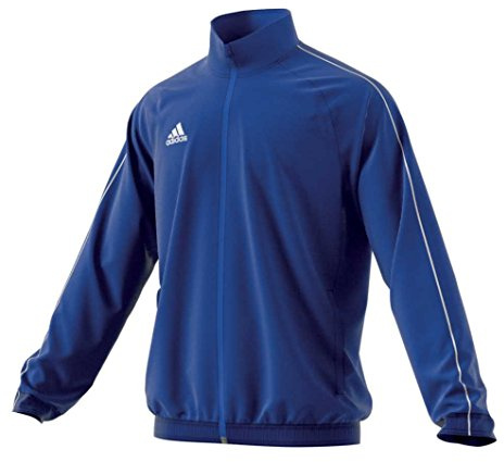 adidas Kinder Jacke Core 18, Bold Blue/White, 164, CV3688