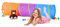 Relaxdays 10022470 Spieltunnel für Kinder, farbenfroher Krabbeltunnel f. Jungen und Mädchen, robuster Pop Up Kriechtunnel, bunt